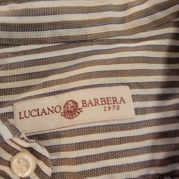 Luciano Barbera Linen Shirt - Picture 2 of 6